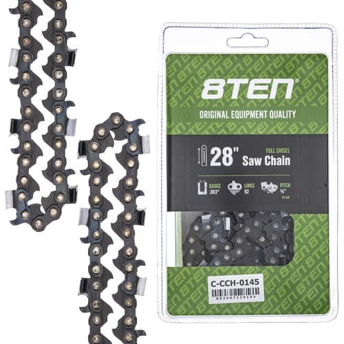 Full Chisel Chainsaw Chain 28 Inch .063 3/8 92DL for Stihl 44 56 MS 441 660 661
