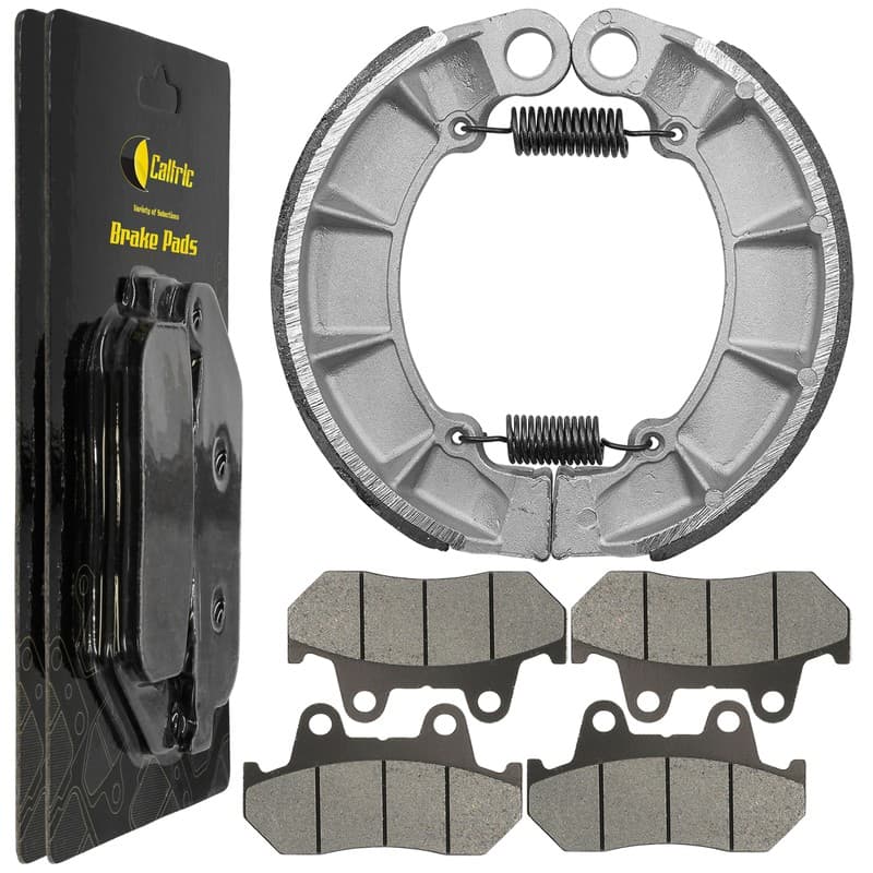 for Honda VF700C Magna 1985 1986 1987 Front Brake Pads & Rear Brake Shoes