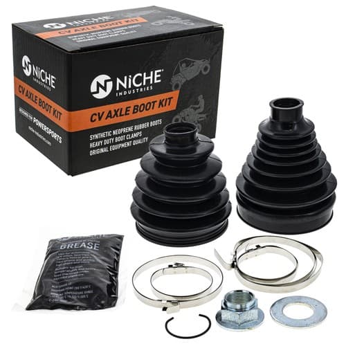 NICHE Rear CV Axle Boot Kit for Yamaha Wolverine RMAX2 RMAX4 1000 YXE10