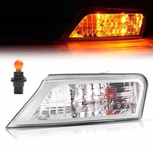 Driver Side Parking/Corner Turn Signal Light For Jeep Liberty 2008-2012 w/Bulbs