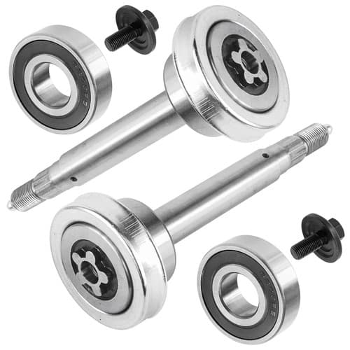 2 Spindle Shaft w/Bearing for Husqvarna 532187291 187291 192872 532192872 285766