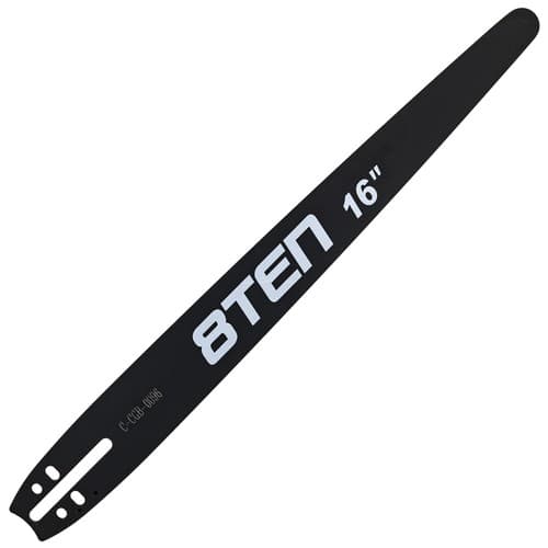 8TEN 16" Chainsaw Guide Bar .050 Gauge 1/4 Pitch 86 Chain Drive Links for Oregon