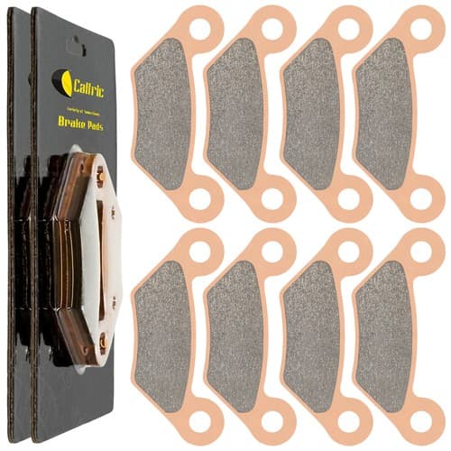 4 Front And Rear Brake Pads for John Deere 4X2 4X4 Gator Hpx Diesel After 090000