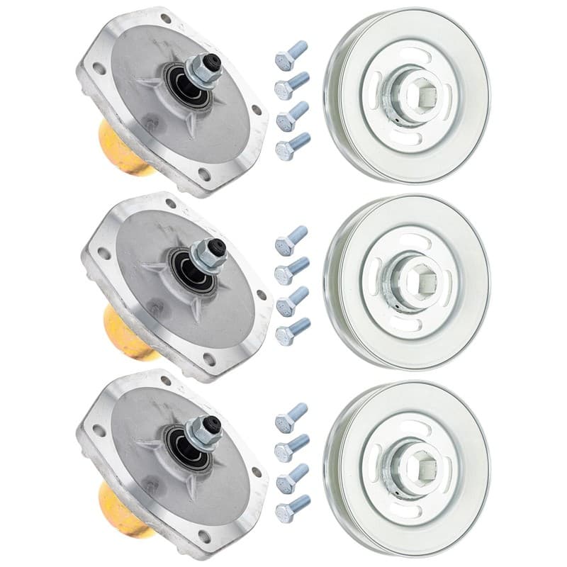 8TEN Deck Spindle Kit for Kubota RCK48P-400Z K5579-34510 K5591-34580 48-inch
