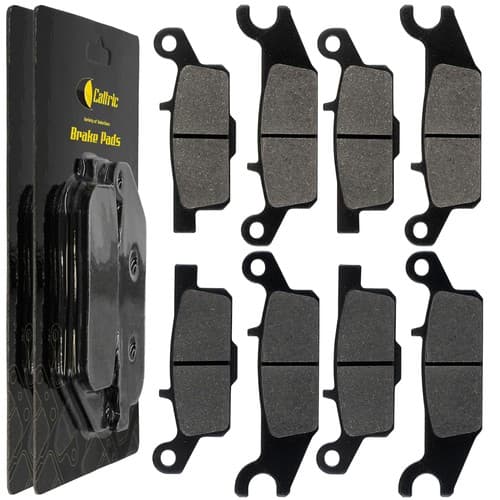 Front & Rear Brake Pads for Yamaha Grizzly 550 YFM550 Fi 4WD Hunter 2009-2014