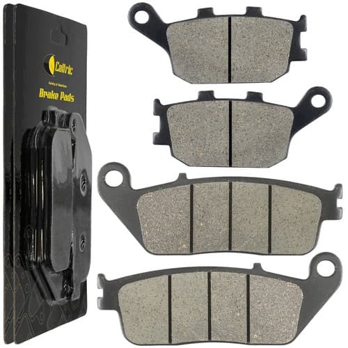 Caltric Front and Rear Brake Pads for Honda VT1300CX Fury 1300 2010-2020