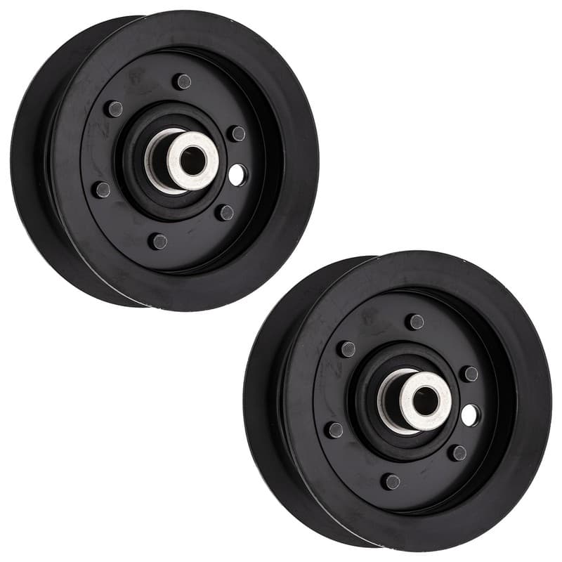 Flat Idler Pulley Set for Toro TimeCutter SS5000 Z4200 106-2175 132-9420 2-Pack