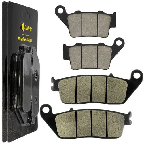 Caltric Front Rear Brake Pads for Yamaha Zuma 125 YW125 YW 125 2016-2021