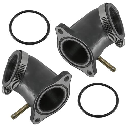 Front Rear Carburetor Boot Holder For Kawasaki Prairie 700 KVF700 A B D 2004-06