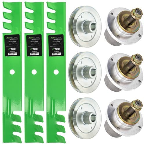 8TEN Blade Spindle Kit for Scag Liberty Patriot Z 52-Inch 483317 461950 483324