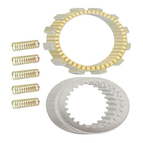 Clutch Friction Steel Plates Ans Springs Kit for Yamaha XT350 1985-2000