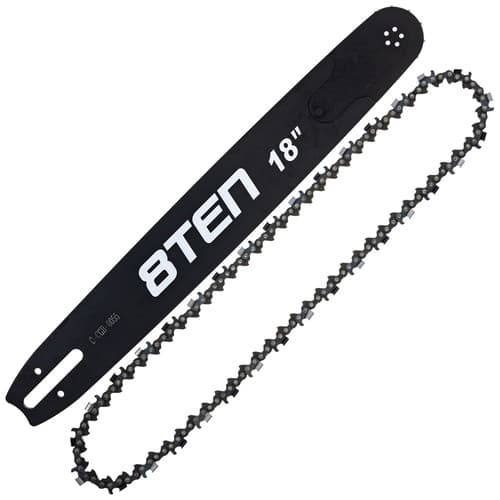 8TEN 18" Chainsaw Guide Bar & Chain .050 3/8 66DL for Stihl 066 044 30030008817