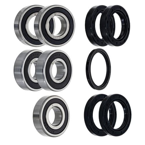 NICHE Wheel Bearing Seal Kit for Honda CBR600F2 6004-2RS 6204-2RS 62/22-2RS
