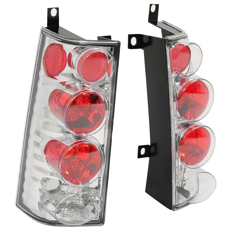 Left&Right Side Tail Lights Brake Lamps For GMC Savana 1500 2500 3500 1996-2002