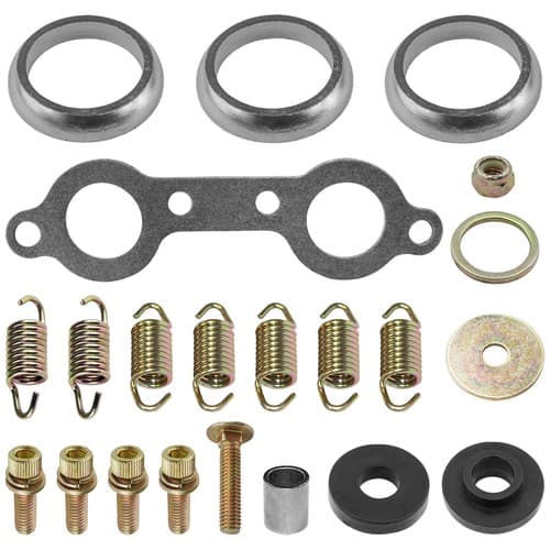 Exhaust Muffler Kit for Polaris Ranger Crew 800 4X4 EFI 2010 2011