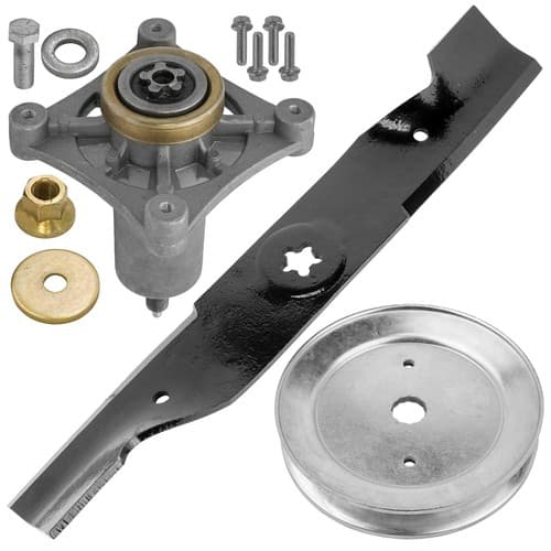 48" Deck Spindle & Pulley Blade for Electrolux/AYP LT2323 PB22H48YT PB24H48