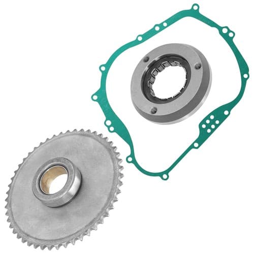 Starter Clutch Idler Gear Gasket Set For Kawasaki Bayou 300 KLF300 C 4X4 89-2004