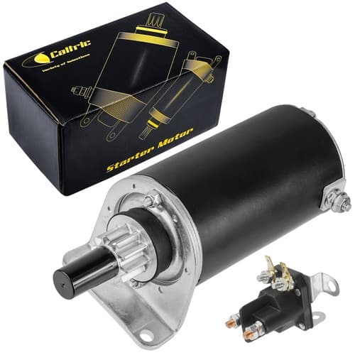 Starter & Solenoid for John Deere X300 FH491V X300R X304 FH491V X320 X324