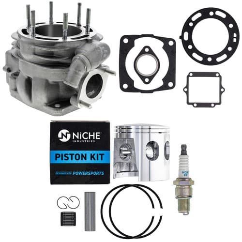NICHE Big Bore Cylinder Piston Gasket Kit for Polaris Scrambler 400 (84.5mm)