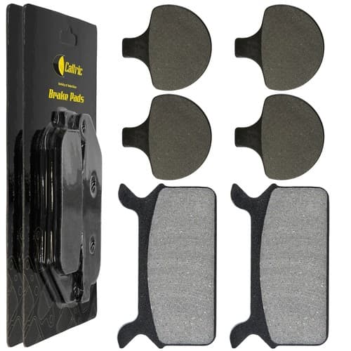 Front And Rear Brake Pads for Harley Davidson Flhs Electra Glide Sport 1990-1993