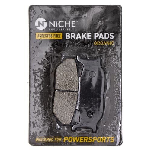 NICHE Brake Pad Set for Yamaha V Star 650 950 SR400 Royal Star Front Organic