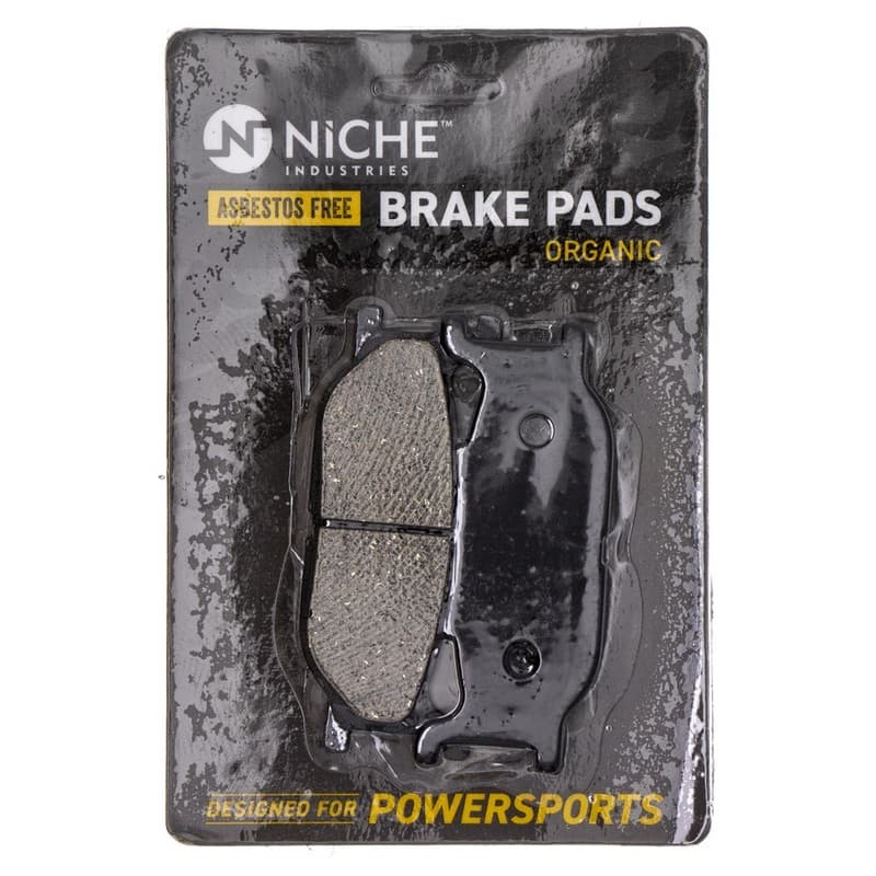 NICHE Brake Pad Set for Yamaha V Star 650 950 SR400 Royal Star Front Organic