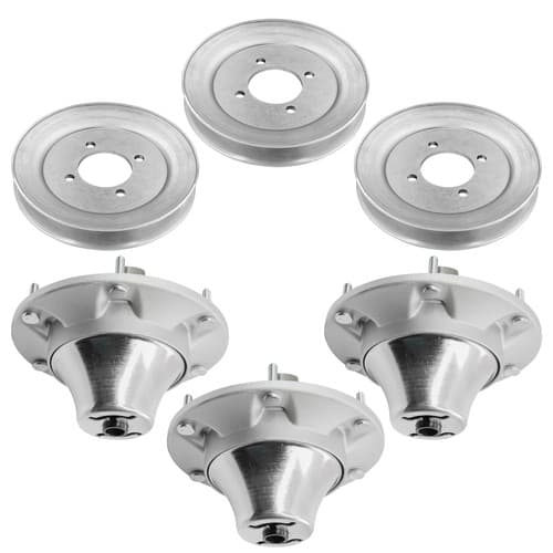 TCA24880 TCA20639 TCA17517 TCU28215 54" Deck Spindle with Pulley For John Deere