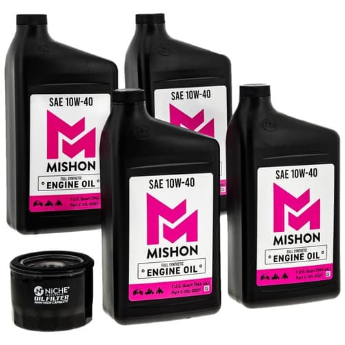 MISHON Engine Oil Change Kit for BMW K1200R K1300R K1300S S1000RR S1000R HP4
