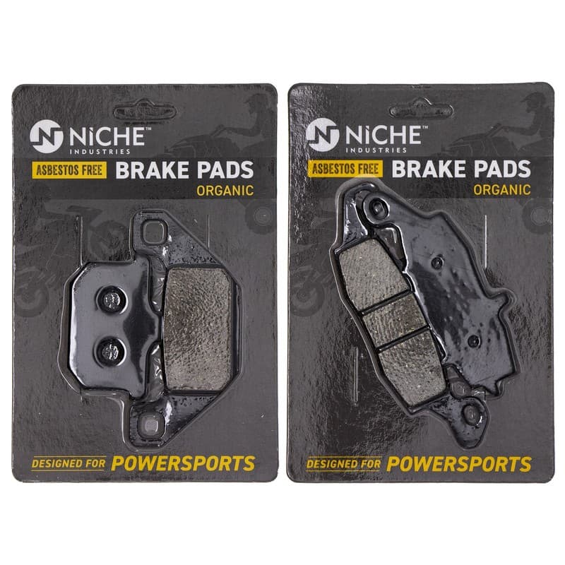 Brake Pad Set for Kawasaki Vulcan 1500 43082-1187 43082-1194 Front Rear Organic
