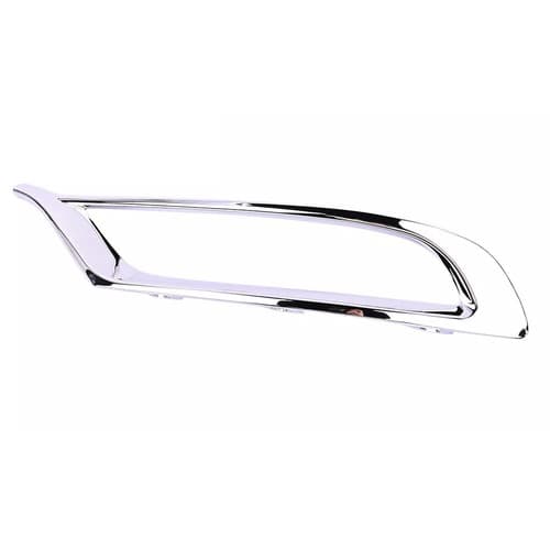 Left Fog Light Cover For Chrysler 300 2015-2024 Silvery Chrome Trim Molding