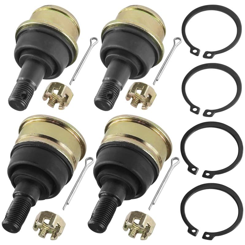 4 Upper & Lower A-Arm Ball Joint for Honda TRX250EX Sportrax 2001 2002 2003-2008