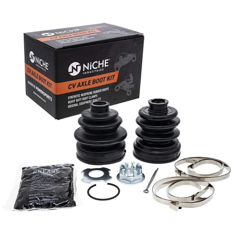 NICHE Rear CV Axle Boot Kit for Suzuki King Quad 700 450 64931-31GV0 64930-31G03