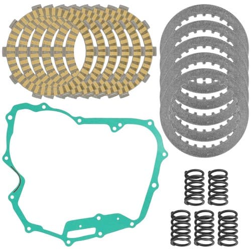Clutch Friction Steel Plates Kit for Honda TRX450FE Foreman 450 4x4 ES 2002-2004