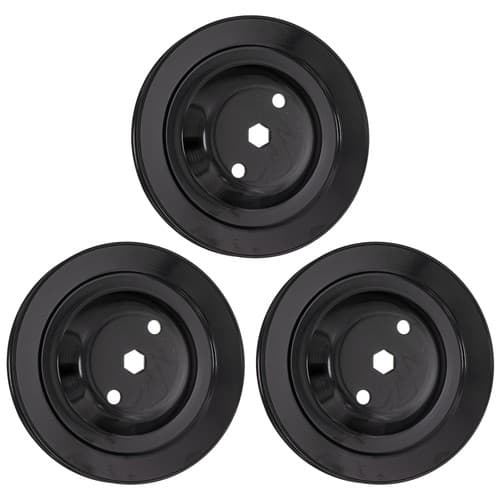 8TEN Spindle Pulley for John Deere 54 Inch 190C D170 G110 LA150 GX21381 3 Pack