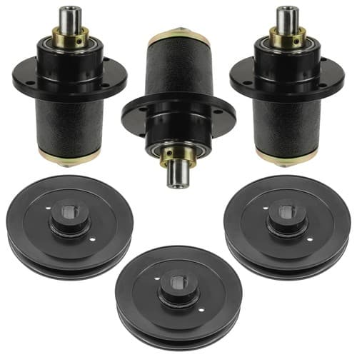 72" Deck Spindle & Pulley for Bad Boy AOS Diesel 07-2009 Pup and Lightning 08-09