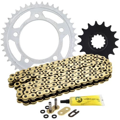 NICHE Sprocket Chain Set for Honda Rebel 1100 16/42 Tooth 525 X-Ring Front Rear