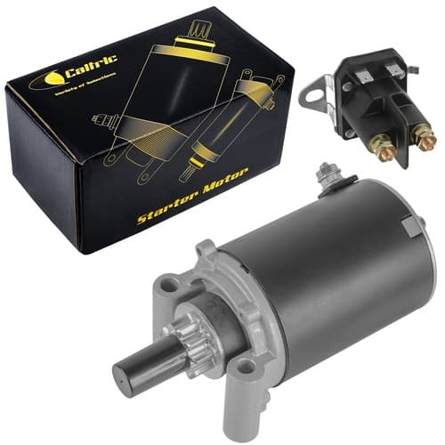 Starter & Solenoid for Kohler YGT22H50 2509806 2509803S 2509806S 2509805