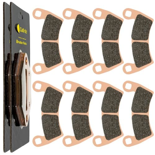 Front & Rear Brake Pads for Polaris Ranger 800 EFI 6X6 Crew 2010-2014 Sintered