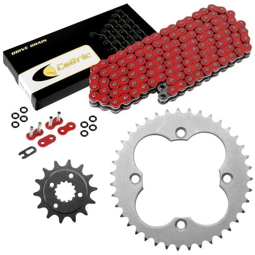 Red O-Ring Drive Chain & Sprocket Kit for Honda TRX400EX Sportrax 2005-2008