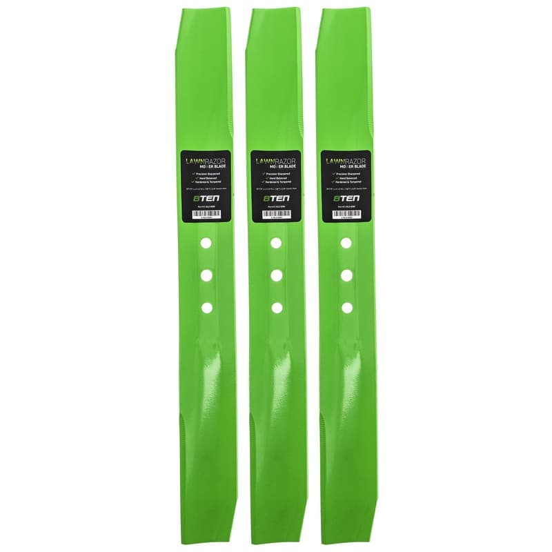 LawnRAZOR High Lift Mower Blade for Exmark Commercial 21 XSeries X-Series 3-Pack