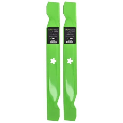 LawnRAZOR Mower Blade Set for Weed Eater HD13538 WE12538G WE125R38A 2-Pack