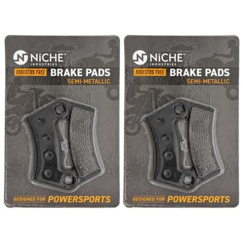 NICHE Semi-Metallic Brake Pad Set for Polaris Outlaw RZR 900 2203318 2208936