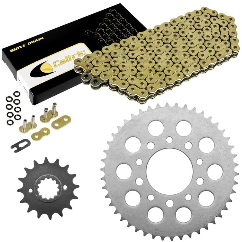 Golden O-Ring Drive Chain & Sprocket Kit for Honda CB750SC Night Hawk 1982