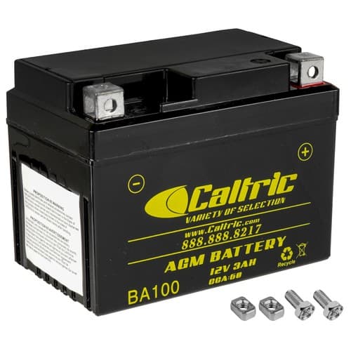 Caltric AGM Battery for Honda CRF110F 2013 2014 2015 2016 2017 2018-2026