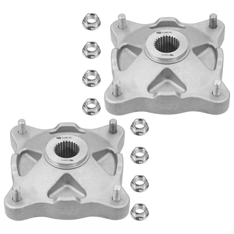 Caltric Rear Wheel Hub & Nut For Polaris Sportsman 335 99-2000 / Xplorer 500 97