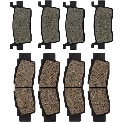 NICHE Brake Pad Set for Kawasaki Teryx KRX4 1000 43082-0196 43082-0197 Organic