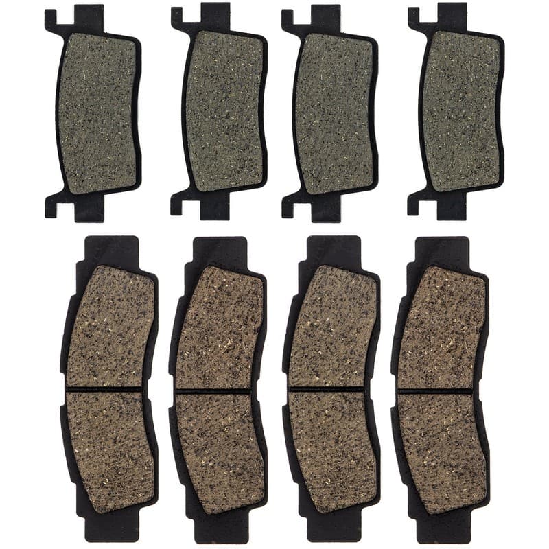 NICHE Brake Pad Set for Kawasaki Teryx KRX4 1000 43082-0196 43082-0197 Organic