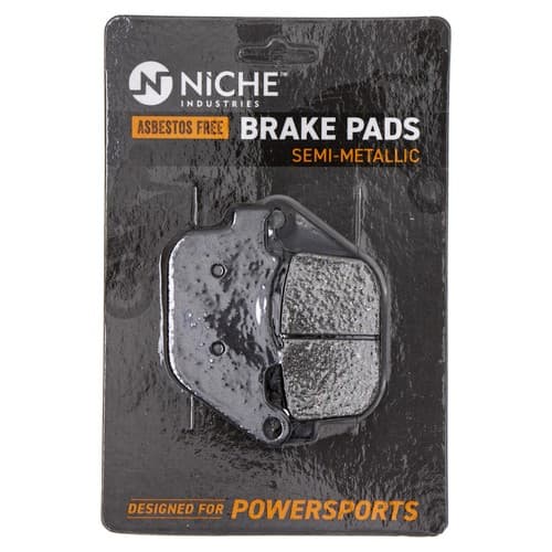 NICHE Brake Pad Set for Harley-Davidson Sportster 1200 883 Rear Semi-Metallic