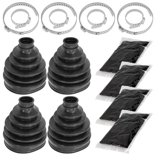 Rear Axles Inner & Outer CV Boot Kit For Polaris RZR PRO R ULTIMATE 22-25 RC 23
