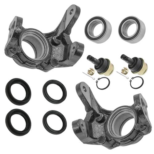 Rear Left & Right Knuckle w/Bearing & Seal Joint For Honda FourTrax 300 TRX300FW